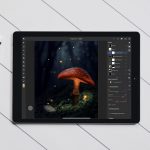 retouching on the ipad