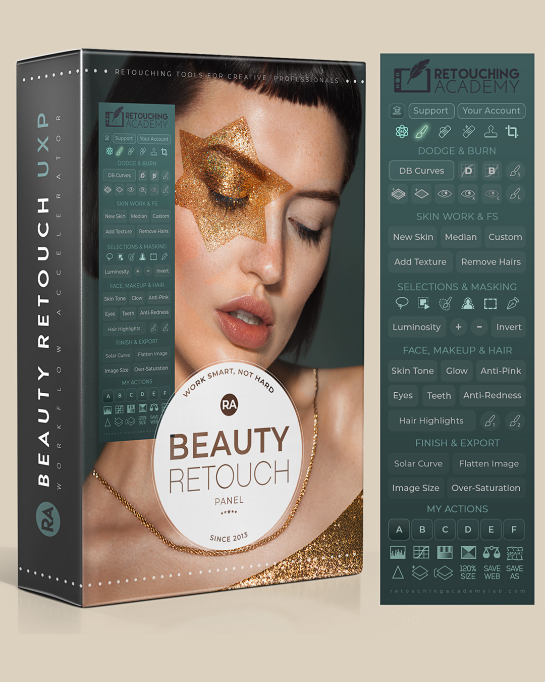 Beauty Retouch panel in Photoshop