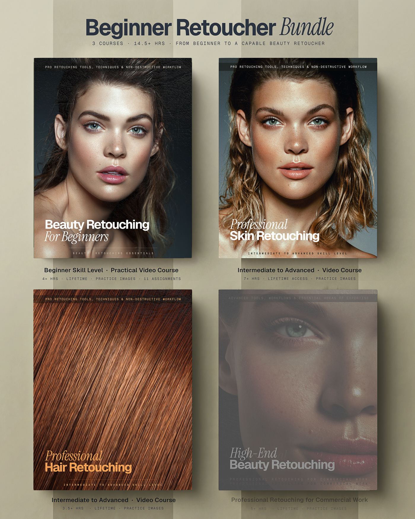 Beginner Retoucher Bundle box shot
